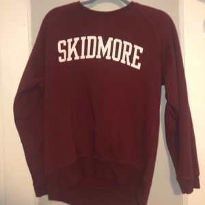 Skidmore crew neck sweatshirt
